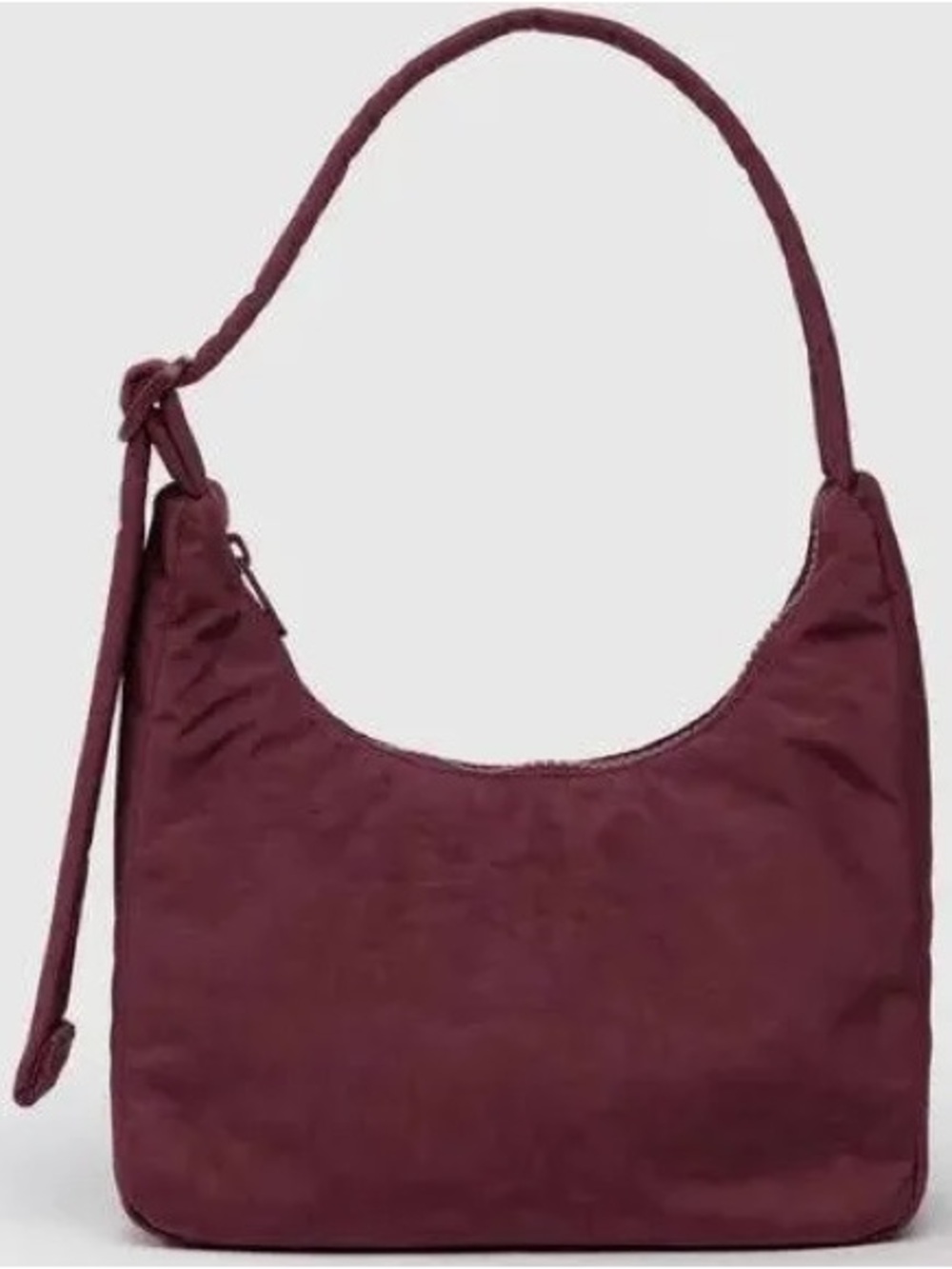 NWT Baggu Mini Nylon Shoulder Bag in Mahogany
